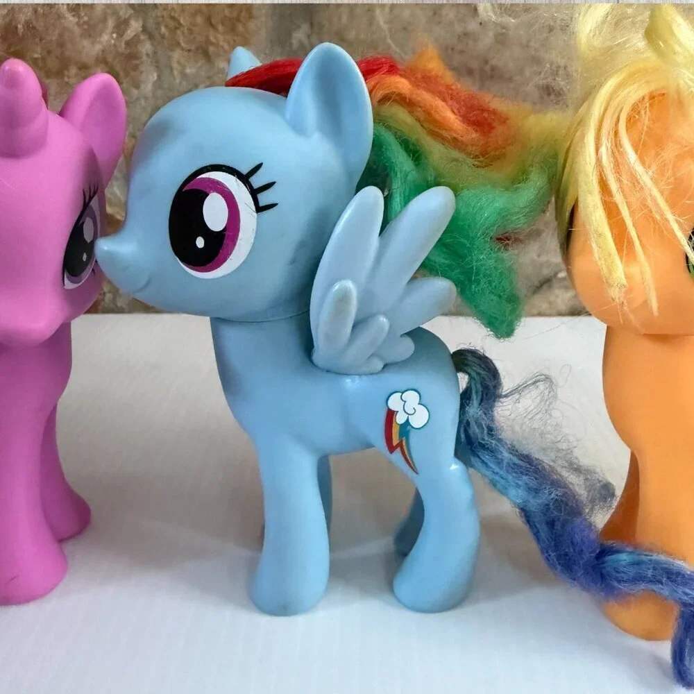 My Little Pony G4 Friendship Magic Twilight Sparkle Applejack Rainbow Dash MLP